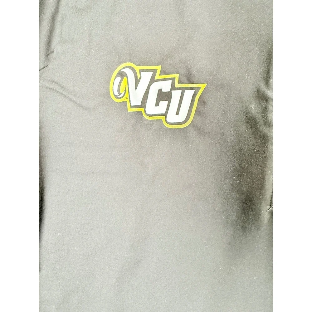 Nike VCU Pullover Women L Black Dri-FIT 1/4 Zip 3/4 Sleeve Athletic Sporty Top
